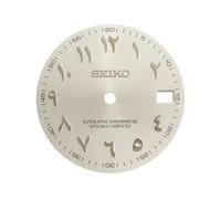 ROUHO Stainless Steel Watch Dial NH35 Movement Metal Watch Face 28.5mm Arabic Hindi Numerals Date Window Repair Component Spare for Seiko - A9