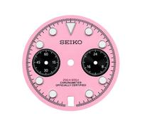 ROUHO Stainless Steel Watch Dial VK63 VK64 Movement Chronograph Part Metal Watch Face 29.5mm Luminous Repair Component Spare for Seiko - A7