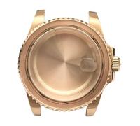 ROUHO Stainless Steel Watch Mod Parts 40mm, 28.5mm Dial Fits NH35/NH36 Automatic Movement, Replacement Watch Housing for Rolex Submariner-M