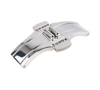 ROUHO Stainless Steel Watch Strap Buckle Push Button Folding Watch Clasp for Tissot Le Locle Collection-2.5 x 14mm