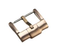 ROUHO Stainless Steel Watch Strap Pin Buckle, Silicone Leather Watchband Buckle for Audemars Piguet-Rose Gold 1.5mm 18 x 1.5mm