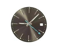 ROUHO Sunburst Watch Face with Arrow Second, a 28.5mm Luminous Dial Plate Custom Mod for Miyota 8215 Movement-D3