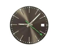 ROUHO Sunburst Watch Face with Arrow Second, a 28.5mm Luminous Dial Plate Custom Mod for Miyota 8215 Movement-D1