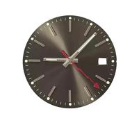 ROUHO Sunburst Watch Face with Arrow Second, a 28.5mm Luminous Dial Plate Custom Mod for Miyota 8215 Movement-D5