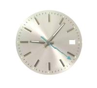 ROUHO Sunburst Watch Face with Arrow Second, a 28.5mm Luminous Dial Plate Custom Mod for Miyota 8215 Movement-D13