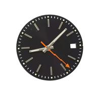 ROUHO Sunburst Watch Face with Arrow Second, a 28.5mm Luminous Dial Plate Custom Mod for Miyota 8215 Movement-D18