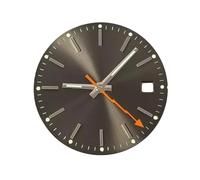 ROUHO Sunburst Watch Face with Arrow Second, a 28.5mm Luminous Dial Plate Custom Mod for Miyota 8215 Movement-D6