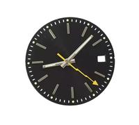 ROUHO Sunburst Watch Face with Arrow Second, a 28.5mm Luminous Dial Plate Custom Mod for Miyota 8215 Movement-D19