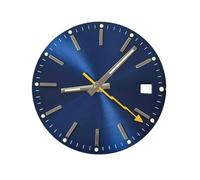 ROUHO Sunburst Watch Face with Arrow Second, a 28.5mm Luminous Dial Plate Custom Mod for Miyota 8215 Movement-D7