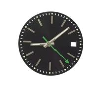 ROUHO Sunburst Watch Face with Arrow Second, a 28.5mm Luminous Dial Plate Custom Mod for Miyota 8215 Movement-D16