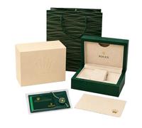 ROUHO Wooden Watch Case Single Timepiece Holder Green Watch Organiser Cream Outer Box Soft Lining for Rolex Cosmograph Daytona