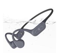 Roujune Swimming Headphones,Bone Conduction Headphones Bluetooth 5.4,IPX8 Waterproof,32G Memory Sports Headphone,Underwater Headphone with MP3-Player for Swim,Open Earphones for Swimming,Running