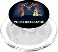 Rouketopolemos Chios Greek Easter Firework Battle Tradition PopSockets PopGrip for MagSafe