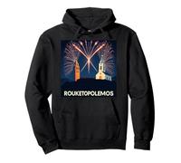 Rouketopolemos Chios Greek Easter Firework Battle Tradition Pullover Hoodie