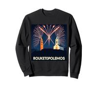 Rouketopolemos Chios Greek Easter Firework Battle Tradition Sweatshirt