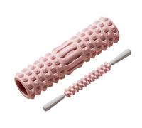 Rouleau En Mousse Musculation - Accessoire Massage Dos Jambes, Support Équilibre Yoga, Trigger Point | Kinésithérapie Rééducation Sportive Échauffement Détente Myofasciale Équipement Gym Maison