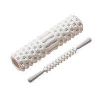 Rouleau En Mousse Musculation - Accessoire Massage Dos Jambes, Support Équilibre Yoga, Trigger Point | Kinésithérapie Rééducation Sportive Échauffement Détente Myofasciale Équipement Gym Maison