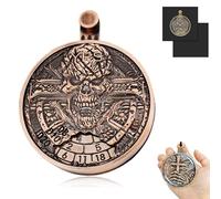 Roulette Dice Spinner 3.0, Full Zinc Alloy Housing Metal D&D Dice, Press-Type Rolling and Precision Reading, Include Gift Case for DND Dice Set, RPG Role Playing Table Game Gifts (Copper)