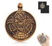 Roulette Dice Spinner 3.0, Full Zinc Alloy Housing Metal D&D Dice, Press-Type Rolling and Precision Reading, Include Gift Case for DND Dice Set, RPG Role Playing Table Game Gifts (Ancient gold)