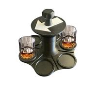 Roulette Game | Fun Shot Glass Roulette | Kitchen Dining Bar Supplies for Singles Lovers Amor Halloween Outdoor Tailgating Bachelor Camping Birthday