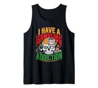 Roulette I Have A Gambling Addiction Funny Gambler Tank Top