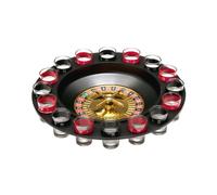 Roulette Shot Drinking Game Set 16 Glasses Wheel Casino Party Bar Game Gift Idea