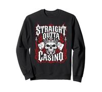 Roulette STRAIGHT OUTTA CASINO Gambling Roulette Sweatshirt