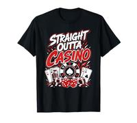 Roulette Straight Outta Casino Gambling Roulette T-Shirt