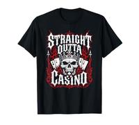 Roulette Straight Outta Casino Gambling Roulette T-Shirt