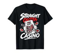 Roulette Straight Outta Casino Gambling Roulette T-Shirt