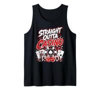 Roulette Straight Outta Casino Gambling Roulette Tank Top
