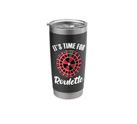 Roulette Table Gambler Strategy Casino Roulette Player Stainless Steel Insulated Tumbler