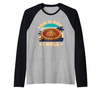 Roulette THIS IS HOW I ROLL Funny Roulette Lovers Raglan Baseball Tee