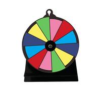 Roulette Wheel Erasable Reusable Fate Wheel Table Top Award Turntable Easy Assembly Roulette Wheel Erasable Reusable Wheel Party Turnplate
