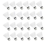 Rouloudun Badminton Shuttlecocks Plastic Training Balls Lightweight Sports Balls with Storage Tube 24PCSShuttlecocks