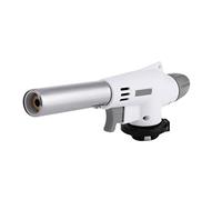 Rouloudun Butane Torch Kitchen Culinary Blow Lighter Welding BBQ Cooking Burner Fire Starter Torch (No Butane Fuel)