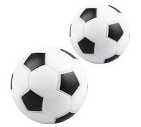 Rouloudun Mini Soccer Ball Fish Tank Decorations 2Pcs Simulated Submerged Aquarium Decor DIY Decorative Black & White Aquarium Ornaments Fish Tank Accessories Decorations