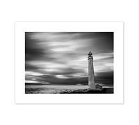 Roulstone Slangkoppunt Lighthouse Seascape Canvas Wall Art Print
