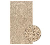 (round, 100 x 200 cm) vidaXL Rug Floor Carpet for Indoor and Outdoor Door Mat Kitchen Rug Jute Look