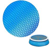 (Round 10ft) Solar pool cover compatible with spas - thermal insulation bubble film sheet