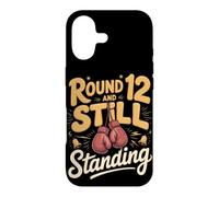 Round 12 and Still Standing Boxing Boxer Fighter Case for iPhone 17