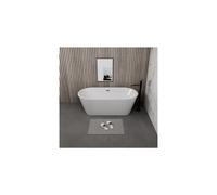 (Round 1600mm White) Freestanding Double - Ended Bath Luxury Acrylic Bathtub & Waste White 1600 - 1700mm