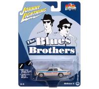 Round 2 Johnny Lightning - Blues Brothers 1975 Dodge Monaco Chicago Police (Dirty Version) (JLSP396 from JLPC015)