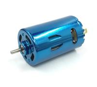 Round 36mm RS-550 electronic starter DC 12V 24V 30000RPM High Speed Large Torque RC Car Boat Model DIY Blue Cooling Fan AUOQKQUT