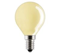 Round 45mm 240V 25W SES YELLOW