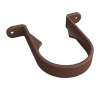Round 68mm Downpipe Brackets Uv Resistant Gutter Bracket Clips 112mm Gutter Brackets Pack Of 4