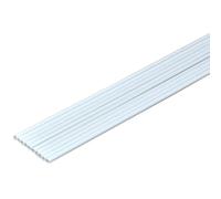 Round ABS Plastic Tubes ABS Plastic Round Tube 2-10mm Diameter 50cm Long White 5/10/50 Pcs(10pcs,Diameter:2mm)