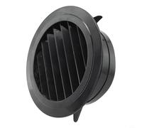 Round ABS ventilation grille cover designed to provide efficient airflow and durability, compatible with wall and ceiling mounting applications (150MM)