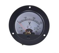 Round AC Voltmeter DH-65 0 to 300V for Voltage Measurement in Complete Sets of Electrical Equipment and Electronic Controllers