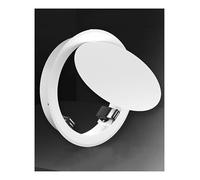 Round Access Panel Wall Door,Aluminium Frame & Galvanised Plate Inspection Hatch Cover for Plumbing Revision(Dia 150mm/5.9in)